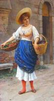 Eugene de Blaas - The Fruit Seller